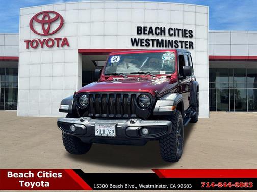 Snazzberry Pearlcoat 2021 Jeep Wrangler Willys
