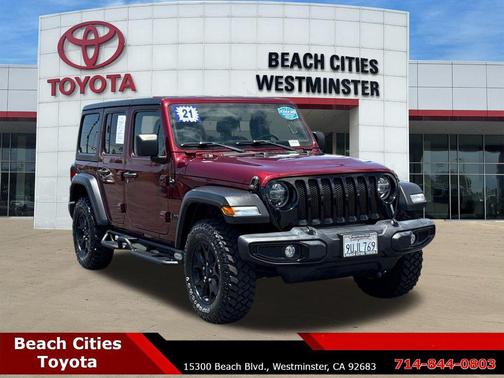 Snazzberry Pearlcoat 2021 Jeep Wrangler Willys