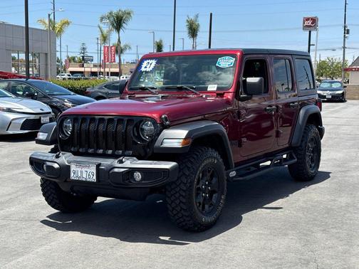 Snazzberry Pearlcoat 2021 Jeep Wrangler Willys