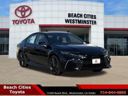 Midnight Black Metallic 2026 Toyota Camry Nightshade