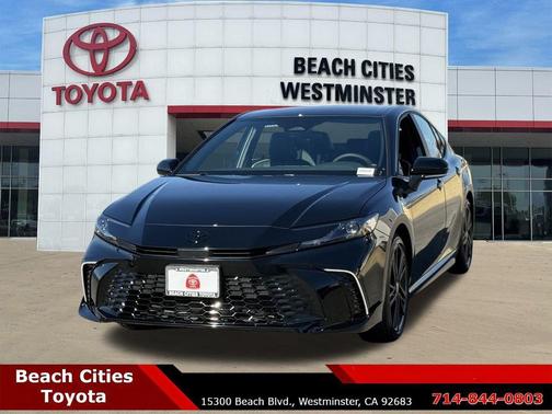 Midnight Black Metallic 2026 Toyota Camry Nightshade
