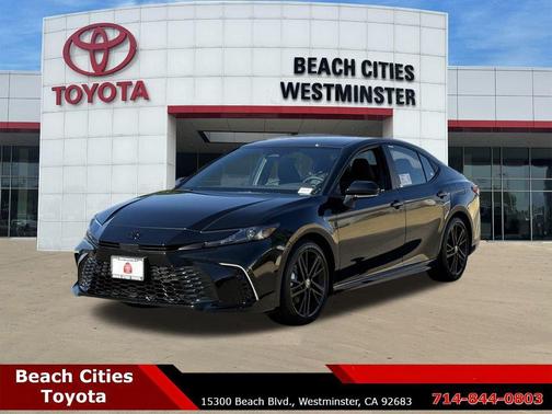 Midnight Black Metallic 2026 Toyota Camry Nightshade