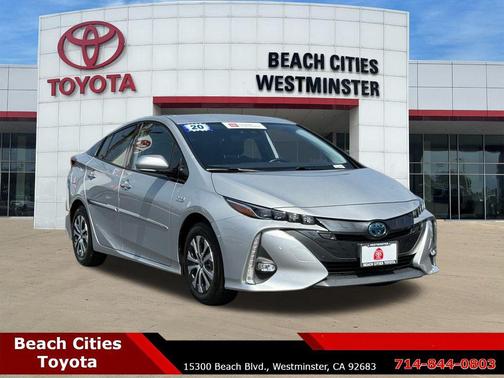 Classic Silver Metallic 2020 Toyota Prius Prime Limited
