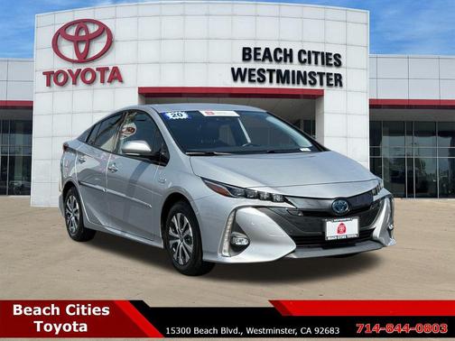 Classic Silver Metallic 2020 Toyota Prius Prime Limited