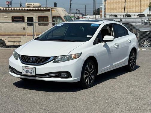 Taffeta White 2014 Honda Civic EX