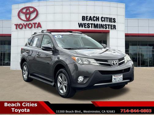 Magnetic Gray Metallic 2015 Toyota RAV4 XLE