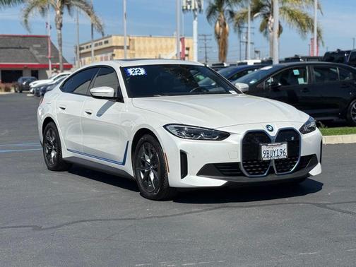 Mineral White Metallic 2022 BMW i4 Gran Coupe eDrive40