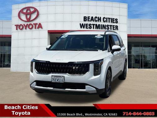 Snow White Pearl 2026 Kia Carnival Hybrid EX