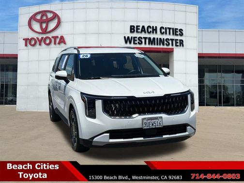 Snow White Pearl 2026 Kia Carnival Hybrid EX