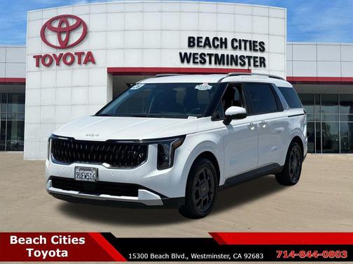 Snow White Pearl 2026 Kia Carnival Hybrid EX