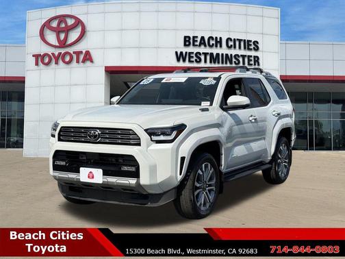 Wind Chill Pearl 2025 Toyota 4Runner Limited