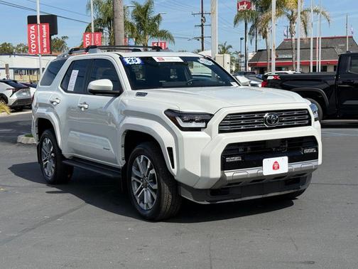 Wind Chill Pearl 2025 Toyota 4Runner Limited