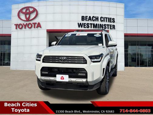Wind Chill Pearl 2025 Toyota 4Runner Limited