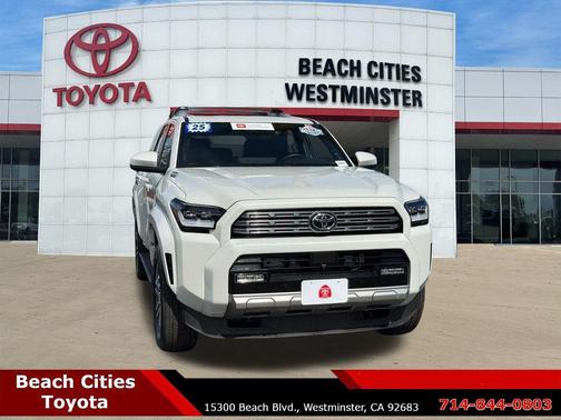 Wind Chill Pearl 2025 Toyota 4Runner Limited