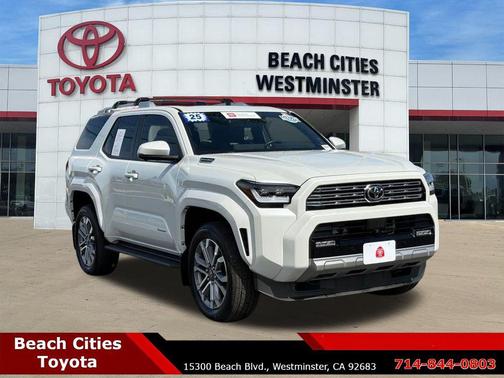 Wind Chill Pearl 2025 Toyota 4Runner Limited