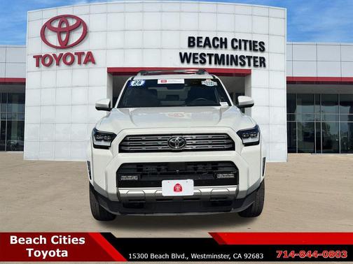 Wind Chill Pearl 2025 Toyota 4Runner Limited