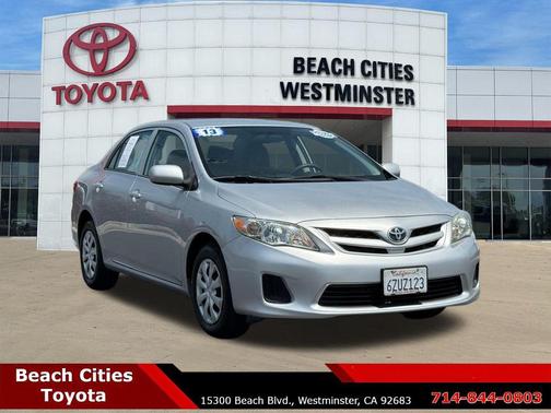 Classic Silver Metallic 2013 Toyota Corolla L