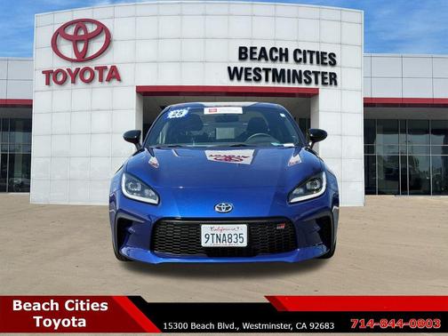 Trueno Blue 2025 Toyota GR86 Premium