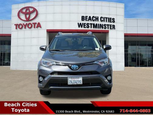Magnetic Gray Metallic 2017 Toyota RAV4 Hybrid Limited