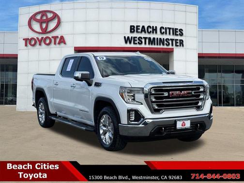 White Frost 2019 GMC Sierra 1500 SLT