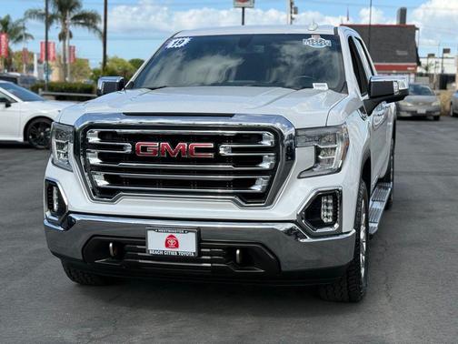 White Frost 2019 GMC Sierra 1500 SLT