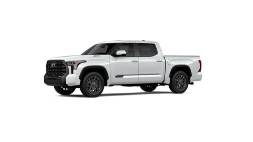 White 2026 Toyota Tundra Hybrid Platinum