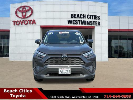Midnight Black Metallic 2025 Toyota RAV4 LE