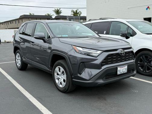 Midnight Black Metallic 2025 Toyota RAV4 LE