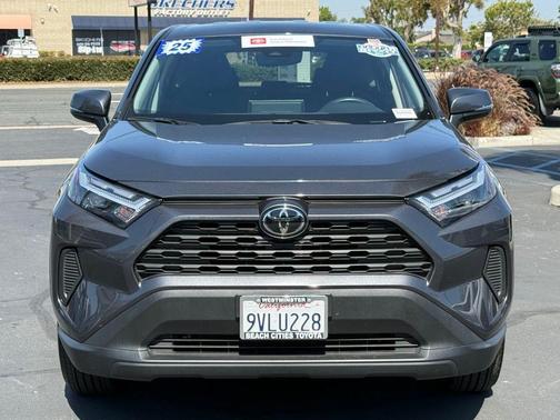 Midnight Black Metallic 2025 Toyota RAV4 LE
