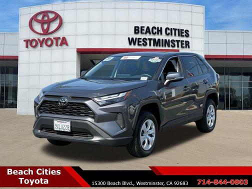 Midnight Black Metallic 2025 Toyota RAV4 LE