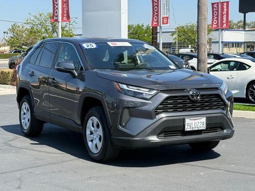 Midnight Black Metallic 2025 Toyota RAV4 LE