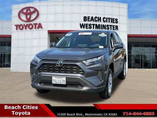 Midnight Black Metallic 2025 Toyota RAV4 LE