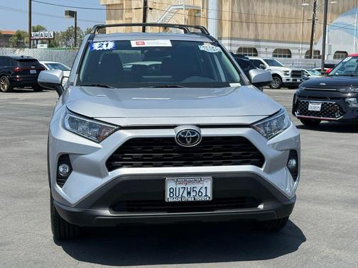 Silver Sky Metallic 2021 Toyota RAV4 XLE