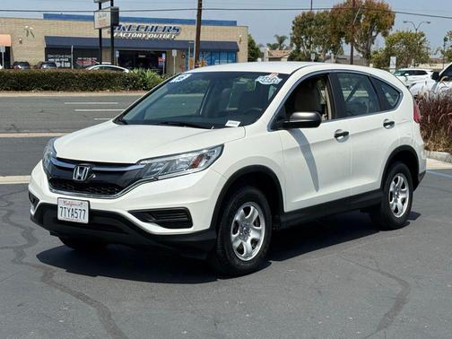 White Diamond Pearl 2016 Honda CR-V LX