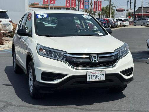White Diamond Pearl 2016 Honda CR-V LX