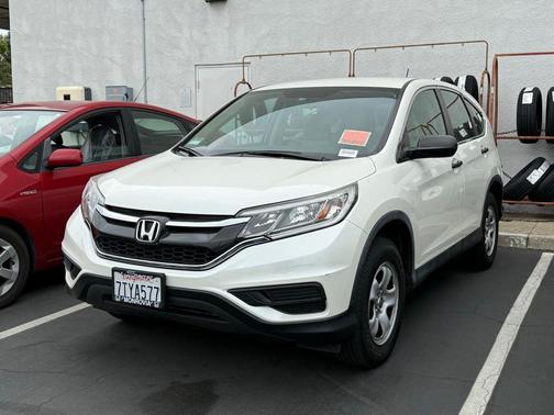 White Diamond Pearl 2016 Honda CR-V LX