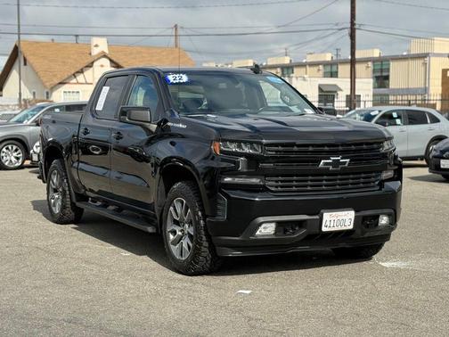 Black 2022 Chevrolet Silverado 1500 Limited RST