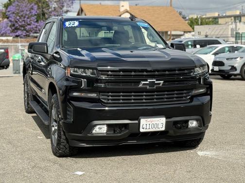 Black 2022 Chevrolet Silverado 1500 Limited RST