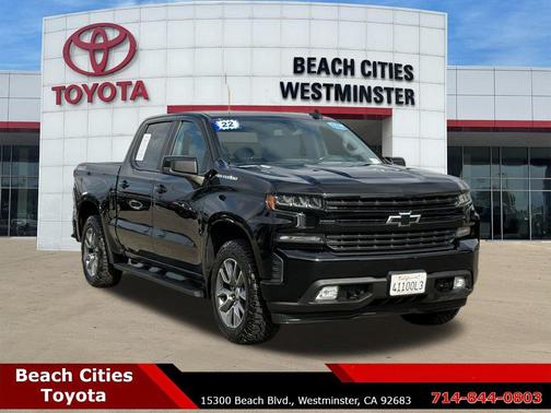 Black 2022 Chevrolet Silverado 1500 Limited RST