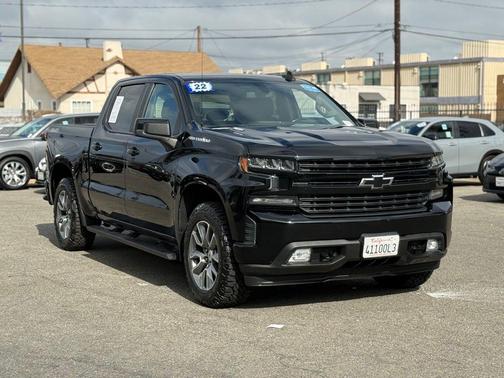 Black 2022 Chevrolet Silverado 1500 Limited RST