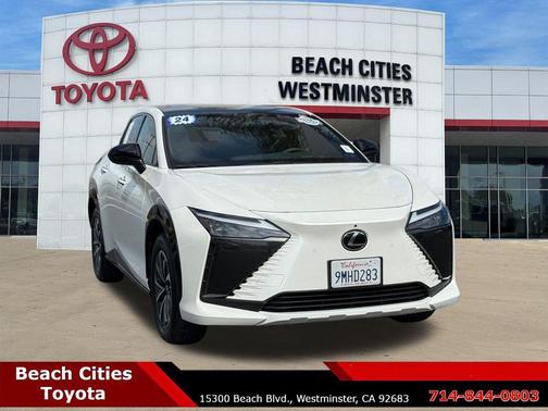 Eminent White Pearl 2024 Lexus RZ 300e Premium