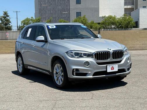 Glacier Silver Metallic 2018 BMW X5 xDrive35i