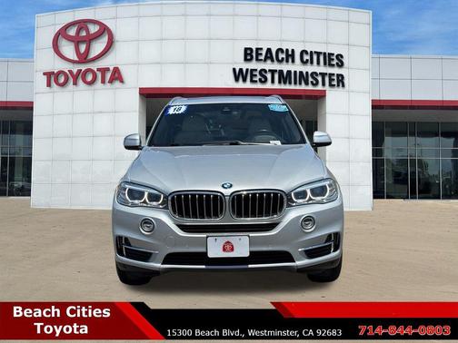 Glacier Silver Metallic 2018 BMW X5 xDrive35i