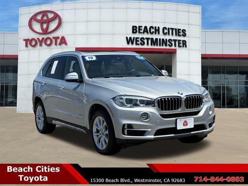 Glacier Silver Metallic 2018 BMW X5 xDrive35i