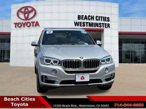 Glacier Silver Metallic 2018 BMW X5 xDrive35i