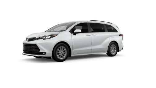 White 2026 Toyota Sienna XLE