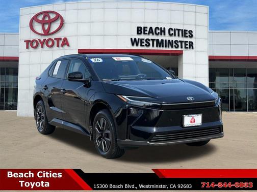 Midnight Black Metallic 2026 Toyota bZ XLE