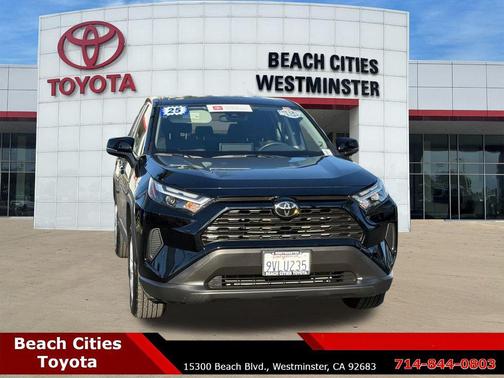 Midnight Black Metallic 2025 Toyota RAV4 LE