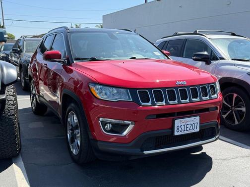 Redline Pearlcoat 2018 Jeep Compass Limited
