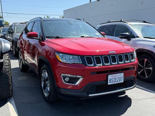 Redline Pearlcoat 2018 Jeep Compass Limited